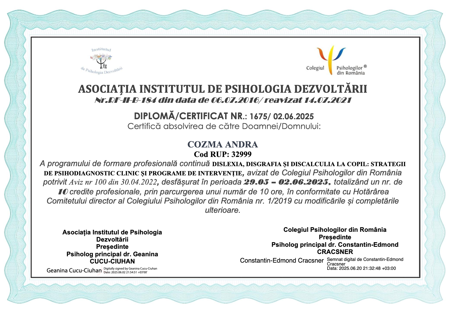 Dislexia, disgrafia și discalculia la copil. Strategii de psihodiagnostic clinic și programe de intervenție